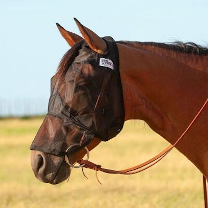 Cashel Quiet Ride Long Nose No Ears Fly Mask THUMBNAIL