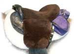 Sheepskin Deluxe Western/Endurance Seat Cover MAIN