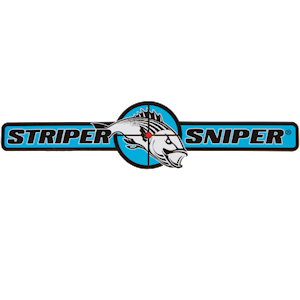 16" Striper Sniper Boat Decal THUMBNAIL
