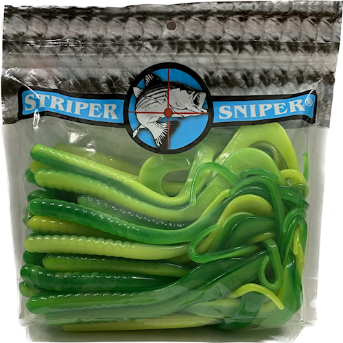 7" Snake Worm - Blemished Baits MAIN