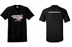 speedy worm logo t-shirt THUMBNAIL