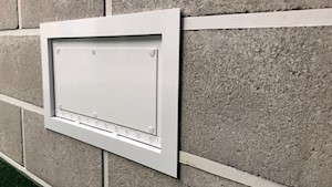 ICC Certified Breakaway Flood Vent, FEMA & NFIP Compliant, 8 x 16 ICC Certified Breakaway Flood Vent, FEMA & NFIP Compliant, 8 x 16