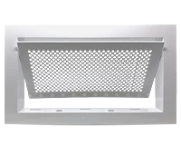Freedom Flood Vent - White Open MAIN