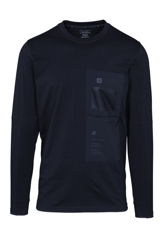 Longsleeve Urban black Mens MAIN