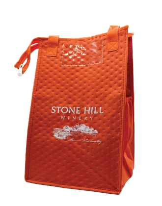2 Bottle Insulated Wine Tote THUMBNAIL