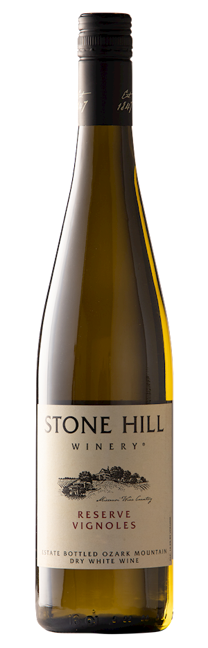 dry white wine, vignoles, reserve wine, hybrid wine LARGE