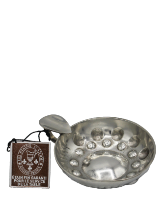 French Pewter Wine Tastevin THUMBNAIL