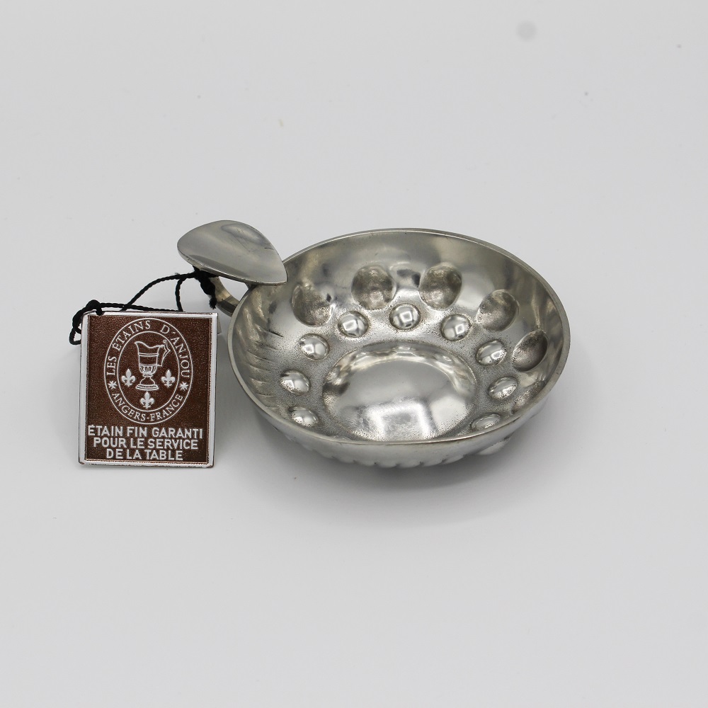 French Pewter Wine Tastevin THUMBNAIL