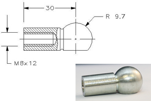 D68-00524 End Fitting LARGE