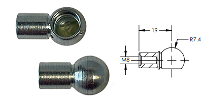 068-00006J End Fitting LARGE