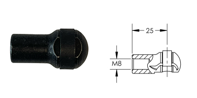 P68-00034 End Fitting LARGE