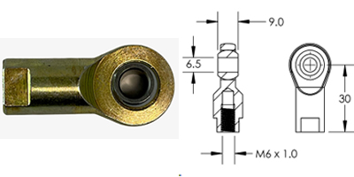 P68-00610 End Fitting LARGE