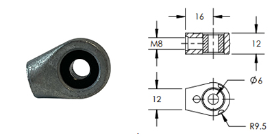 D68-01004 End Fitting MAIN