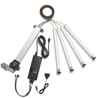 Motorized, 1,300 lb, 9 inch stroke   Lift System LARGE