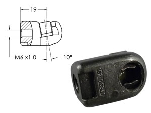 162-10121 End Fitting LARGE