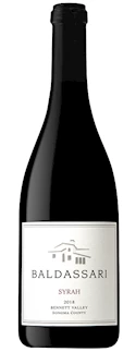 Baldassari Syrah 2021 Nolan Vineyard Bennett Valley THUMBNAIL