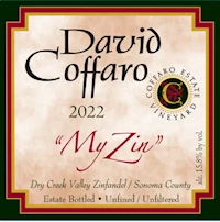 David Coffaro "My Zin" Zinfandel 2022 MAIN