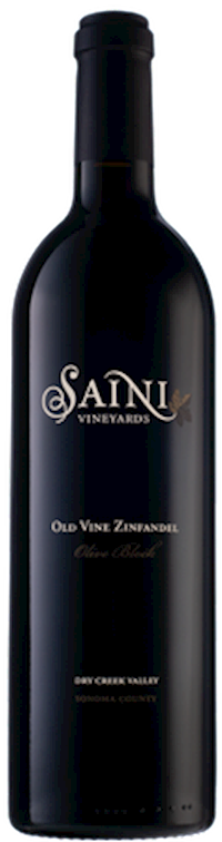 Saini Vineyards 2022 Olive Block Old Vine Zinfandel MAIN