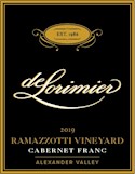 DeLorimier Cabernet Franc 2020 THUMBNAIL