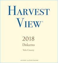Harvest View Dolcetto 2018 - $39 retail MAIN