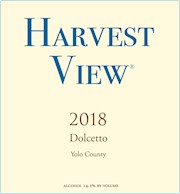 Harvest View Dolcetto 2018 - $39 retail THUMBNAIL