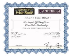 Gift Certificate MAIN