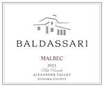 Baldassari Malbec 2021 Ricci Vineyard Alexander Valley MAIN