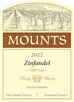Mounts Old Vine Zinfandel 2022 - Public $49 MAIN