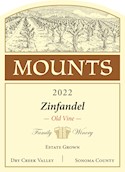 Mounts Old Vine Zinfandel 2022 - Public $49 THUMBNAIL