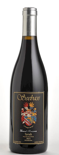 Seebass Estate Grand Reserve Syrah 2014 - Retail $56 MAIN