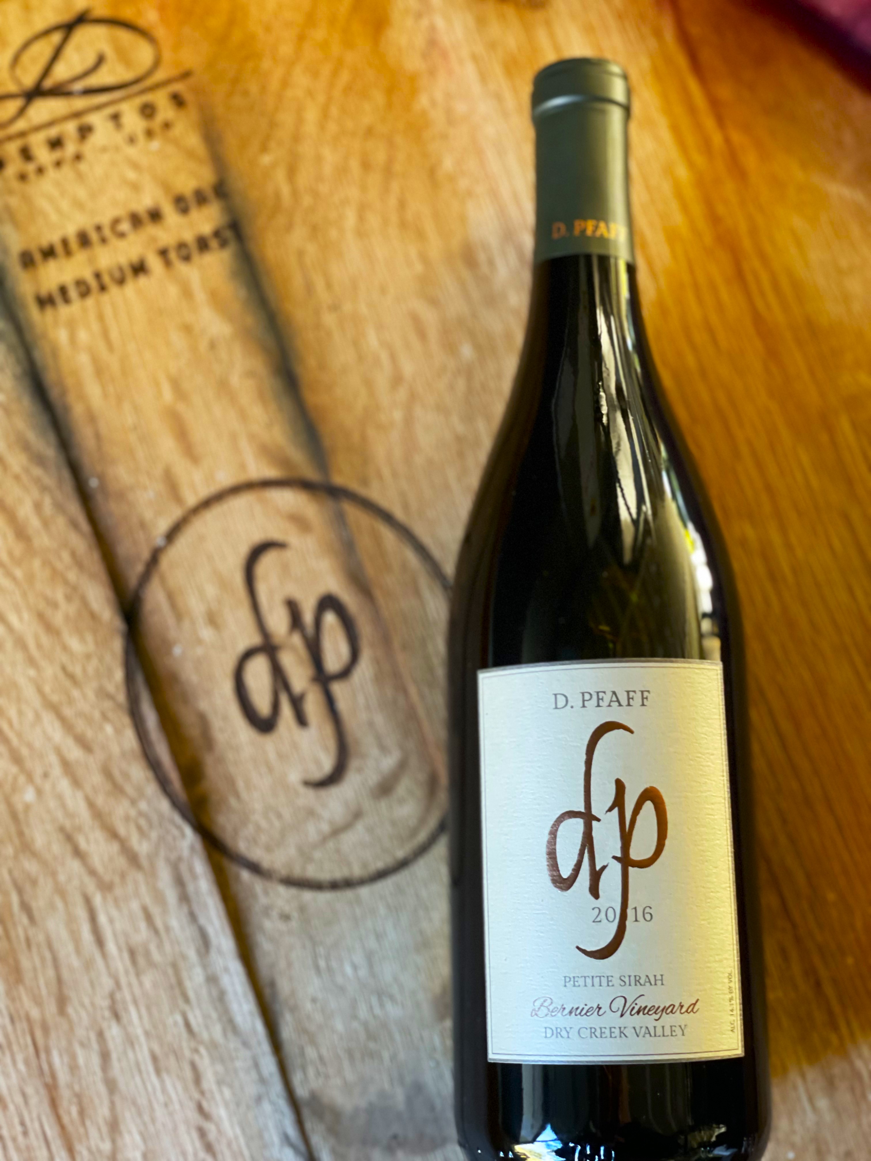 2016 D.Pfaff Petite Sirah, Bernier Vineyard -CURRENT RELEASE MAIN