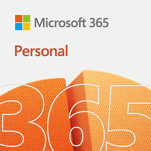 Microsoft 365 Personal<br>for 1 User 1YR Subscription (Download) w/ FREE Backgrounds For PowerPoint THUMBNAIL