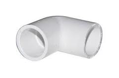 Schedule 40 PVC 90 Degree Elbow - Slip x Slip - Perfect with Flexible PVC Pipe THUMBNAIL