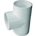 Schedule 40 PVC Tee - Slip x Slip x Slip - Perfect for Flexible PVC Pipe MAIN