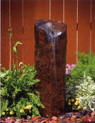 Aquascape - Natural Mongolian Basalt Columns for Custom Water Features (24", 30", 36") THUMBNAIL