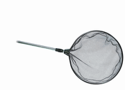 Professional 22" Round Fish Net  with 69" Extendable Handle for Ponds & Water Gardens LARGE