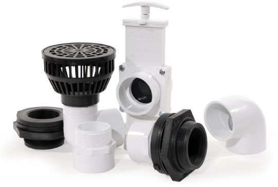 Bottom Drain Kit for Liner Ponds by Atlantic Water Gardens THUMBNAIL