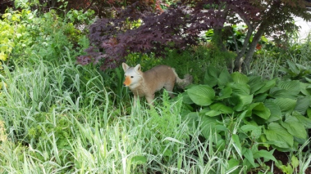 Coyote Decoy - Flambeau Master Series Lone Howler with Fur Tail for