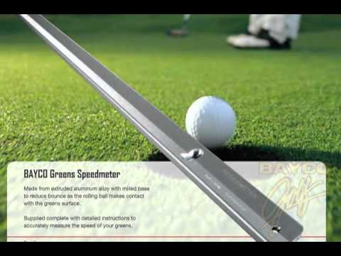 STIMPMETER (FOR TESTING GREEN SPEED)