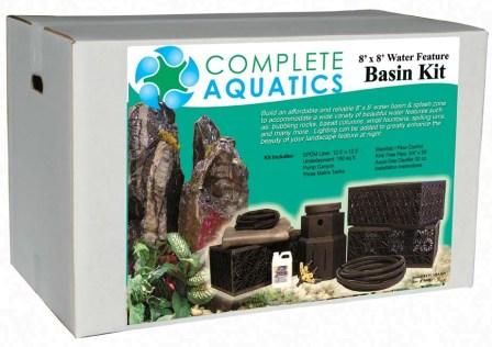 8' x 8' Complete Aquatics Basin Kit THUMBNAIL