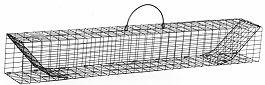 Multiple Catch Animal Trap with Two Trap Doors - Medium Rodent Size (30" x 4" x 4") MAIN