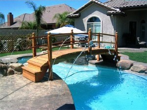 SWIMMING POOL & HIGH ARCH/RISE BRIDGES