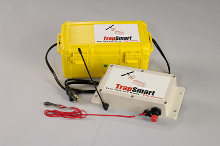 TrapSmart Basic Unit with Four Trap Sensors - GPS Animal Trap Monitoring THUMBNAIL