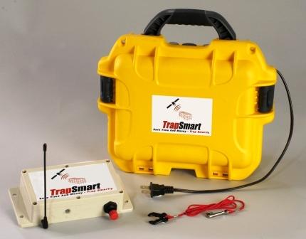 TrapSmart PLUS Unit with Four Trap Sensors - GPS Animal Trap Monitoring LARGE