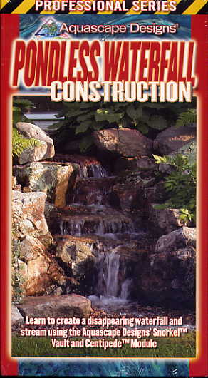 Clearance - Aquascape Pondless Waterfall Construction - Instructional Water Garden & Pond DVD THUMBNAIL