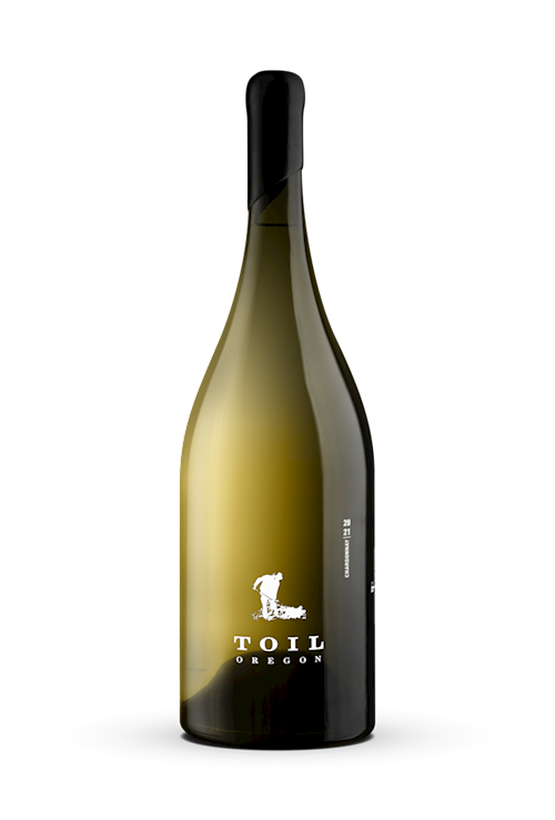 Toil Oregon 2021 Chardonnay, etched 1.5L bottle LARGE