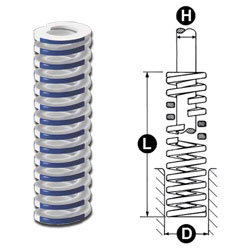 photo and drawing of lamina blue die spring MAIN