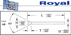 drawing of royal perforator punch MAIN