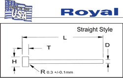 drawing of royal ejector pin MAIN
