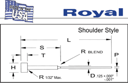 drawing of royal ejector pin MAIN